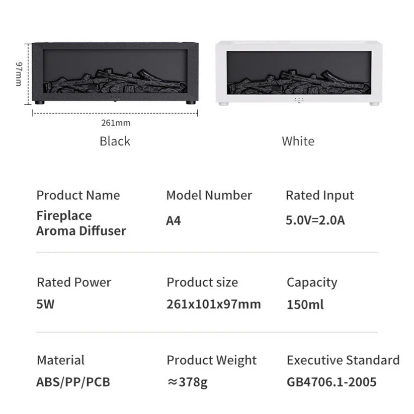 Ellahome™- Flame Effect Diffuser